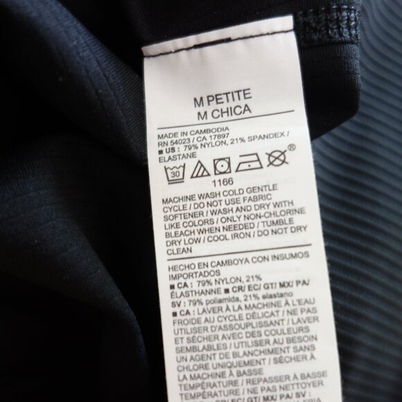 Old Navy High-Waisted PowerSoft Ankle Ribbed Joggers in Black (M Petite) NWT! - Picture 13 of 13